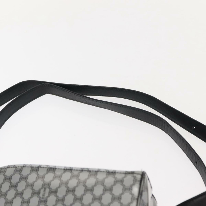 【日本直送】CELINE Macadam帆布雙肩包 銀色 Auth 146658-7