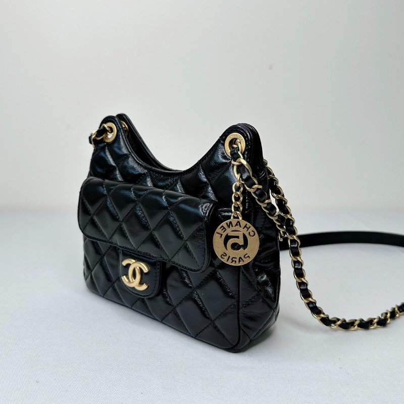 CHANEL 25S HOBO油蠟皮天貓精靈-3