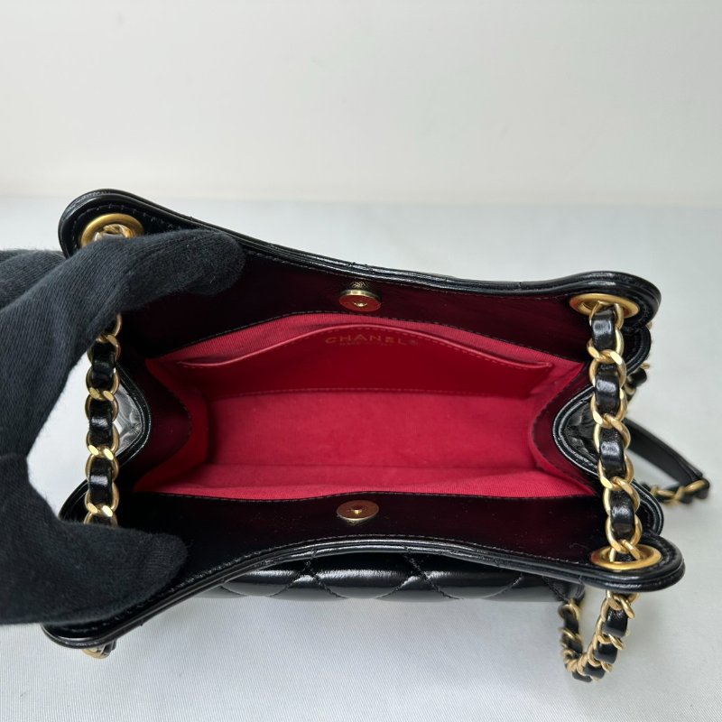 CHANEL 25S HOBO油蠟皮天貓精靈-6