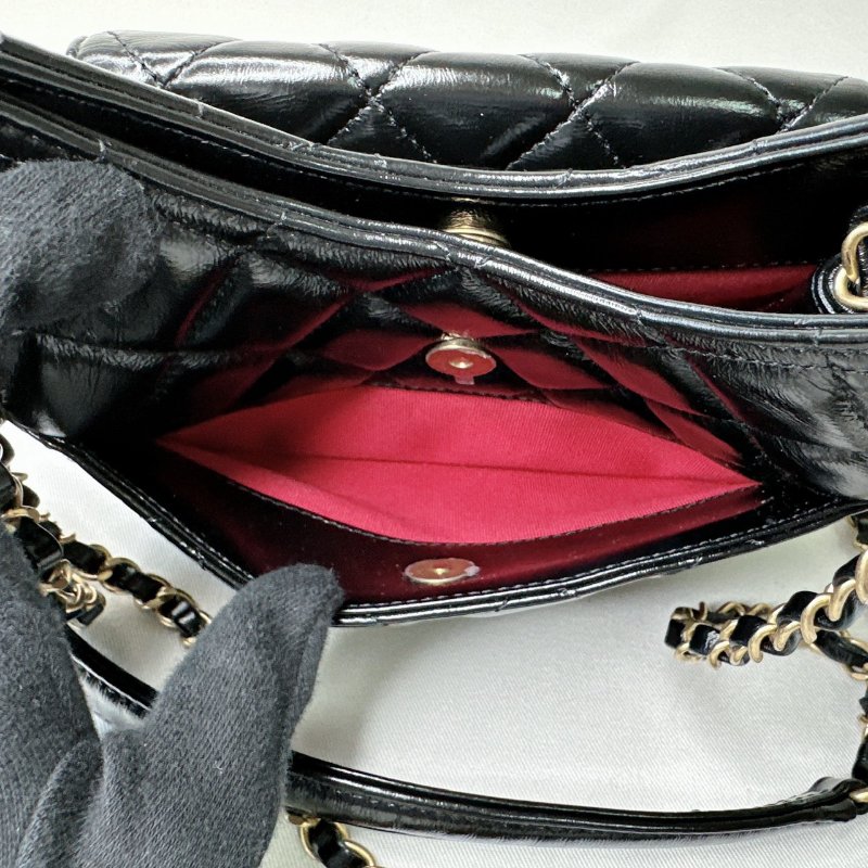 CHANEL 25S HOBO油蠟皮天貓精靈-8