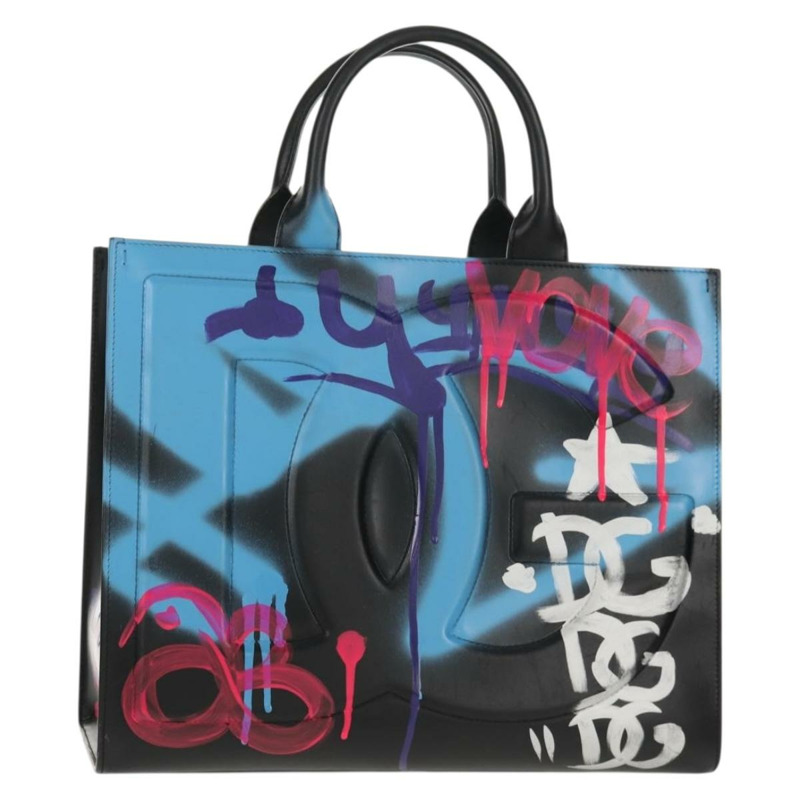 【日本直送】DOLCE&GABBANA Graffiti DAILY 手提包 皮革 多色 正品 146637A-0