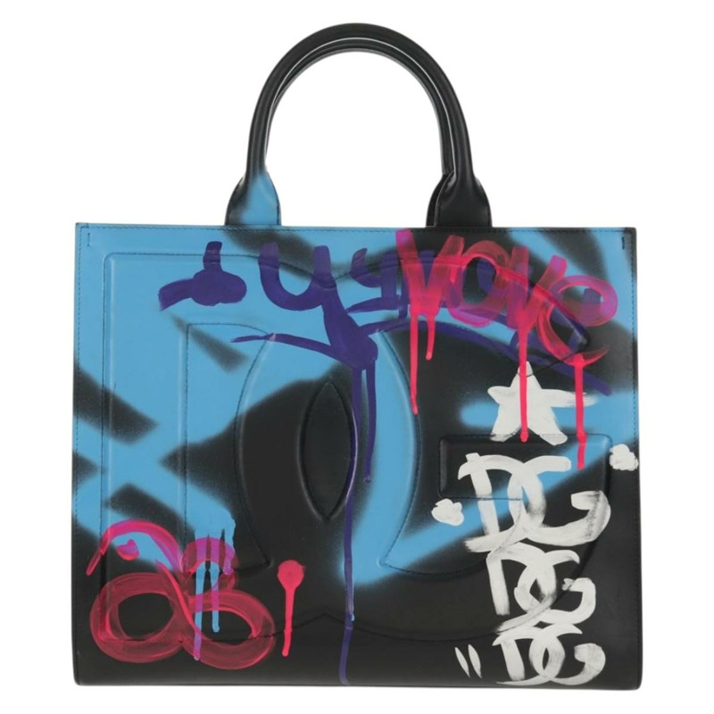 【日本直送】DOLCE&GABBANA Graffiti DAILY 手提包 皮革 多色 正品 146637A-12