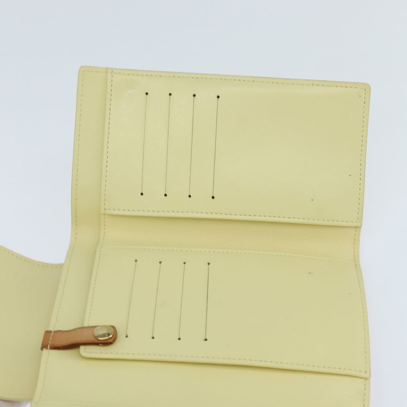【日本直送】路易威登 Monogram Vernis Walker 錢包 亮黃色 M91074 LV Auth ep10966-9