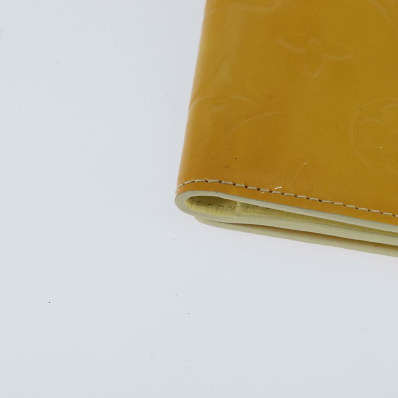 【日本直送】路易威登 Monogram Vernis Walker 錢包 亮黃色 M91074 LV Auth ep10966-15