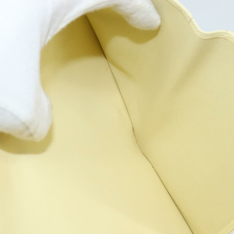 【日本直送】路易威登 Monogram Vernis Walker 錢包 亮黃色 M91074 LV Auth ep10966-18