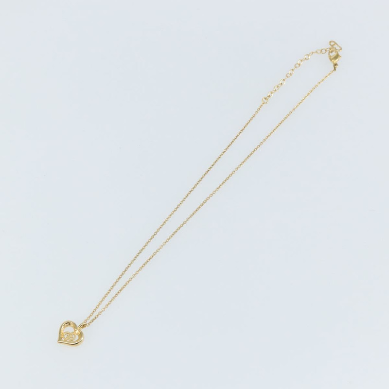 【日本直送】Christian Dior 項鍊 金屬 金 Auth sw1632-7