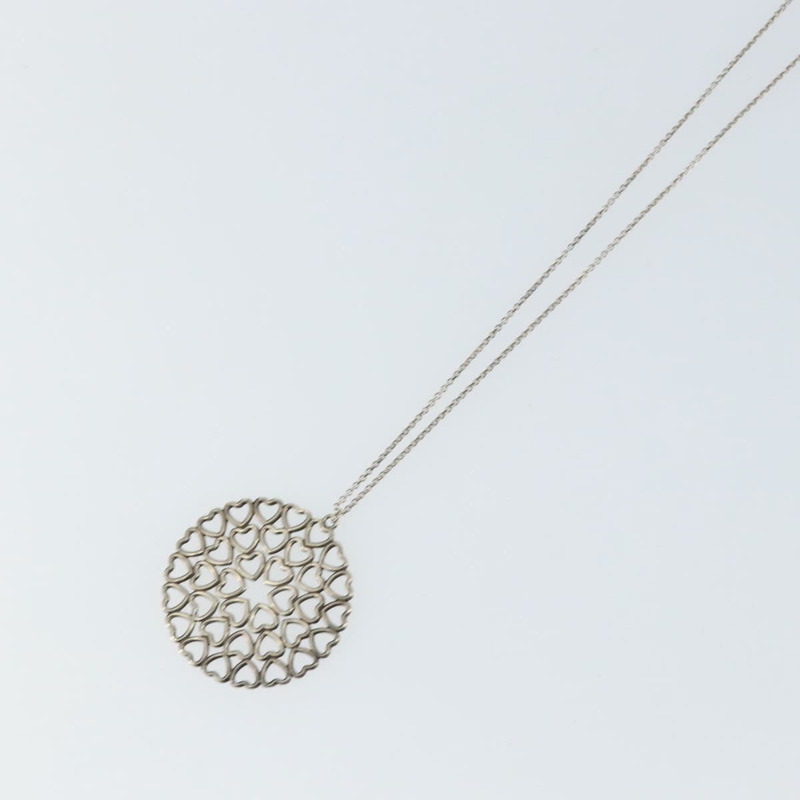 【日本直送】蒂芬妮 (TIFFANY&Co.) 愛心皇冠吊墜項鍊 925 純銀 Auth SW1644-9