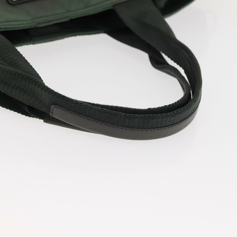 【日本直送】PRADA 尼龍雙肩托特包 卡其色 銀色 正品 146790-6