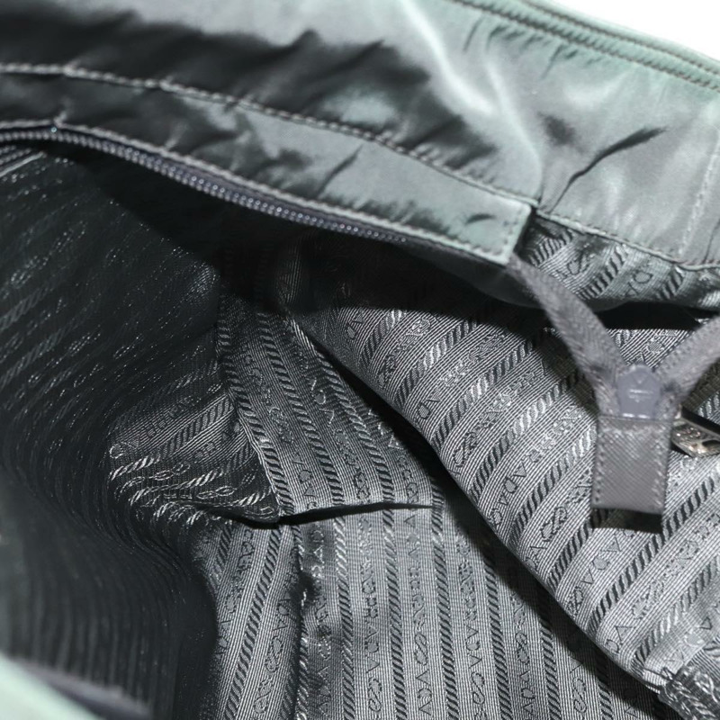 【日本直送】PRADA 尼龍雙肩托特包 卡其色 銀色 正品 146790-21