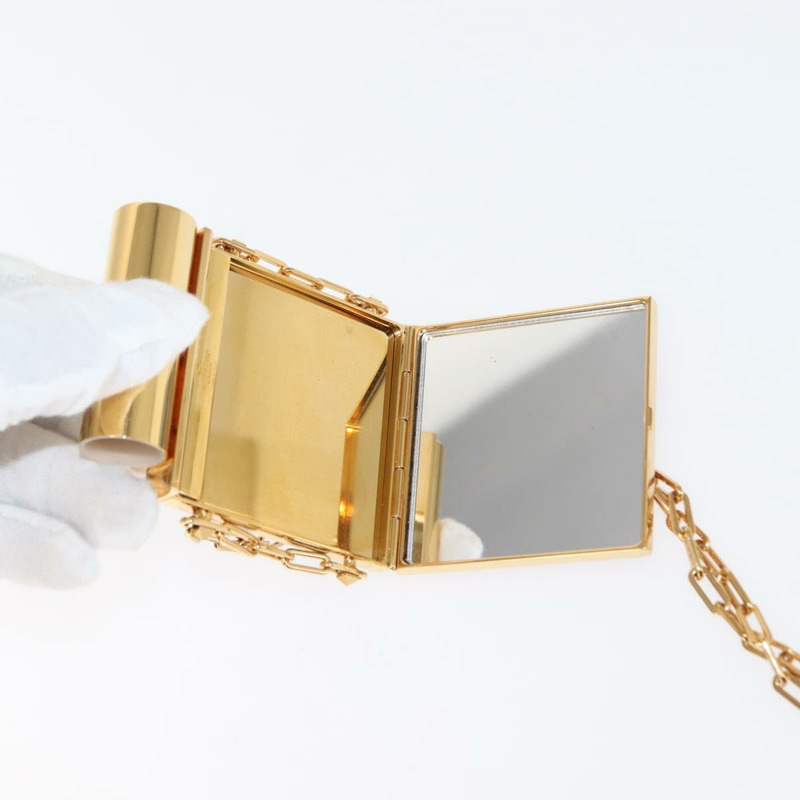 【日本直送】華倫天奴 (VALENTINO) 口紅收納化妝包 金屬粉色 正品 BA6885-9