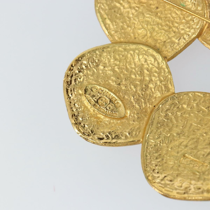 【日本直送】香奈兒金質雙C胸針，正品編號BA6857-3