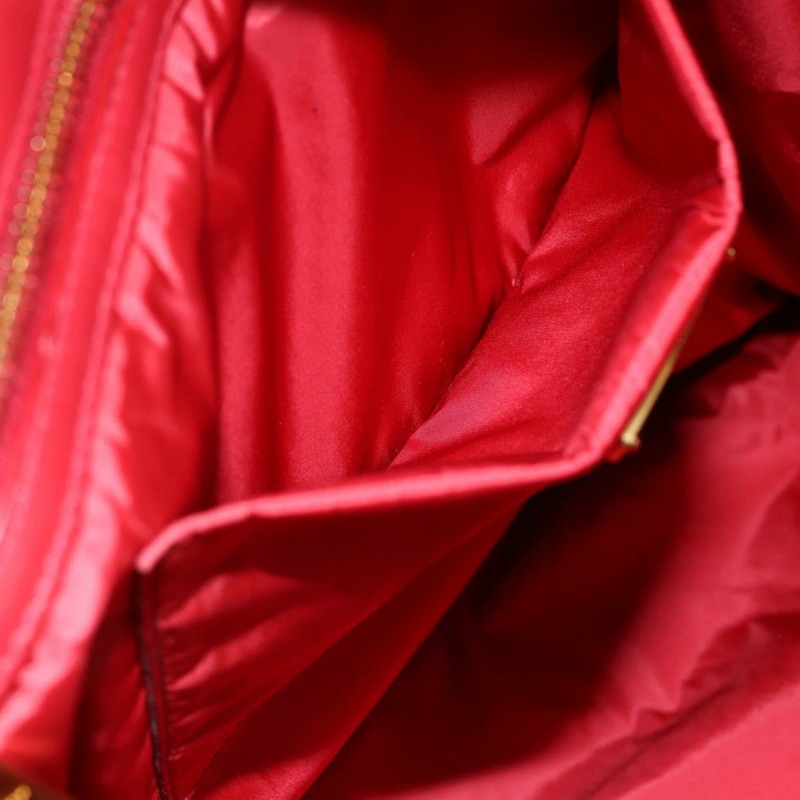 【日本直送】Miu Miu Matelasse 手袋 帆布 2way 紅金 Auth yk19675-22