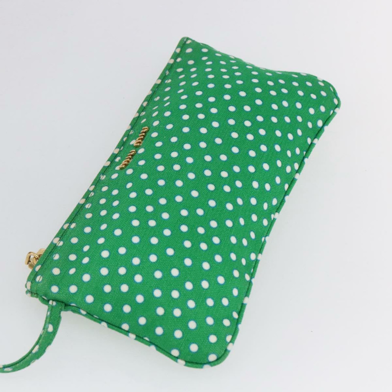 【日本直送】Miu Miu Matelasse 手袋 帆布 2way 紅金 Auth yk19675-25