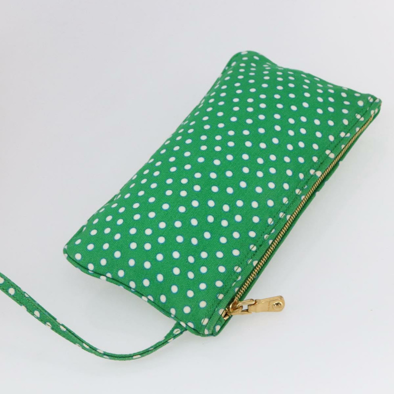 【日本直送】Miu Miu Matelasse 手袋 帆布 2way 紅金 Auth yk19675-26