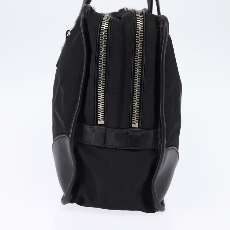 【日本直送】PRADA 尼龍商務包 黑色 銀色 正品 146573-3