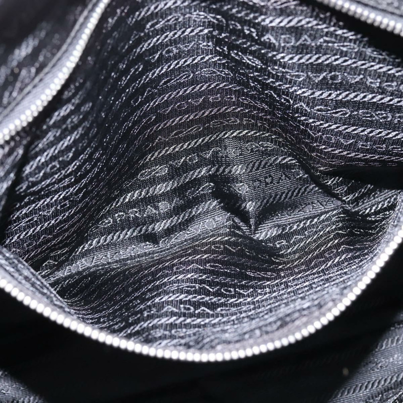 【日本直送】PRADA 尼龍商務包 黑色 銀色 正品 146573-10