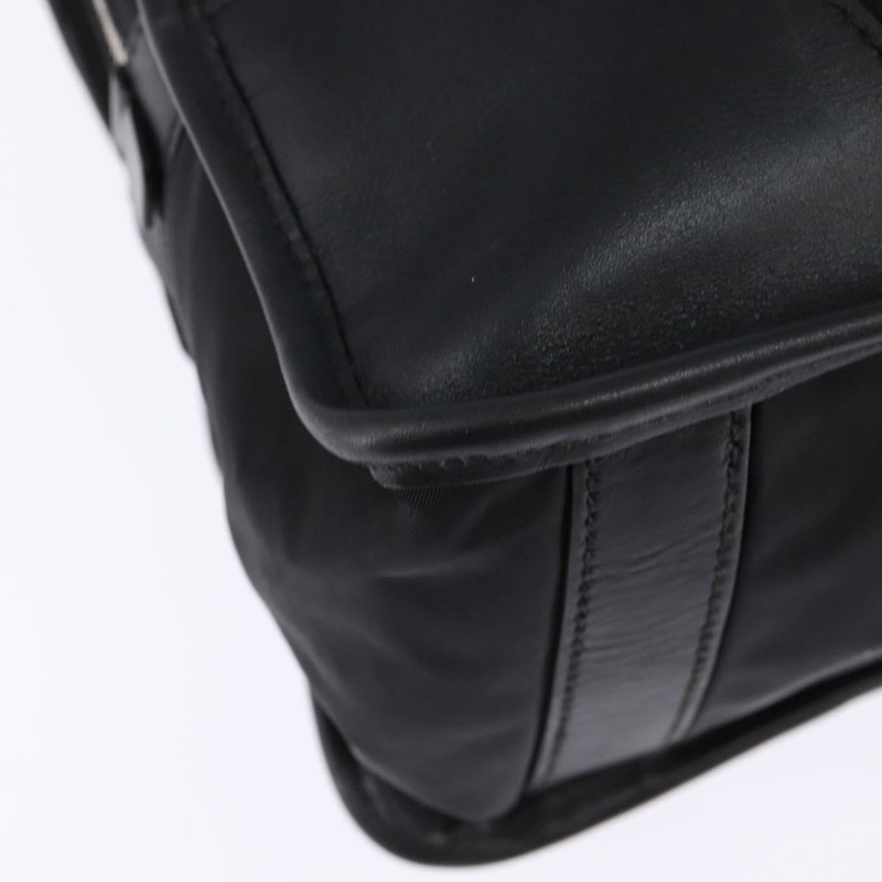【日本直送】PRADA 尼龍商務包 黑色 銀色 正品 146573-14
