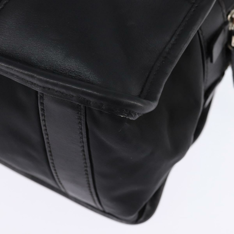 【日本直送】PRADA 尼龍商務包 黑色 銀色 正品 146573-15