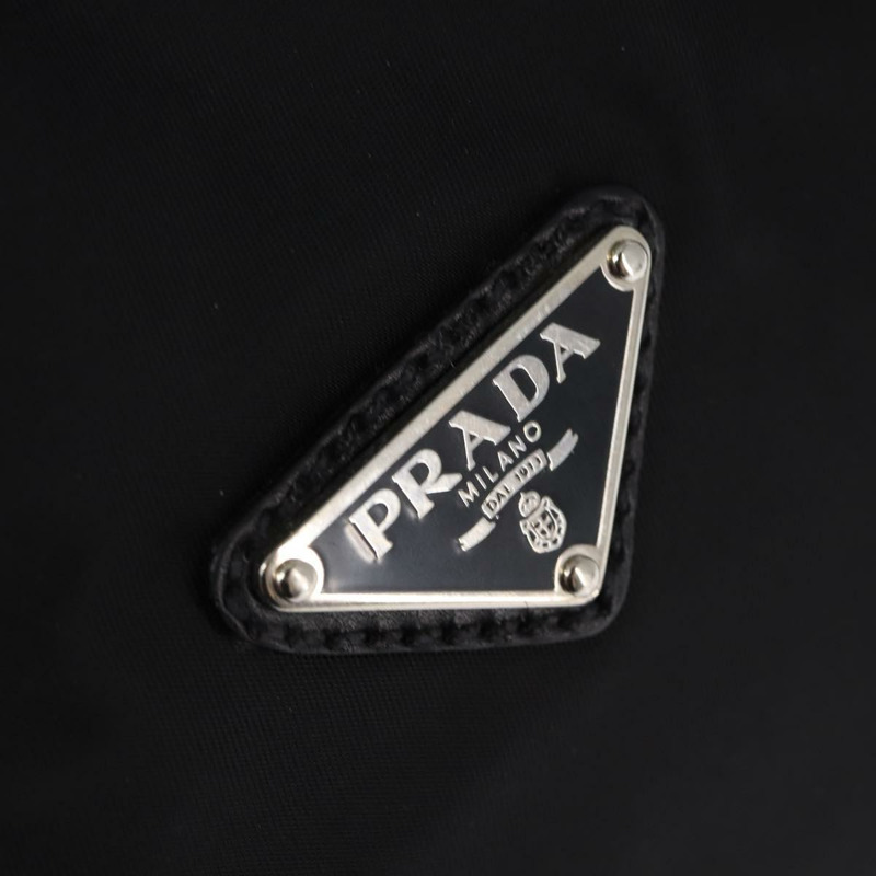 【日本直送】PRADA 尼龍商務包 黑色 銀色 正品 146573-16