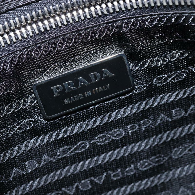 【日本直送】PRADA 尼龍商務包 黑色 銀色 正品 146573-17