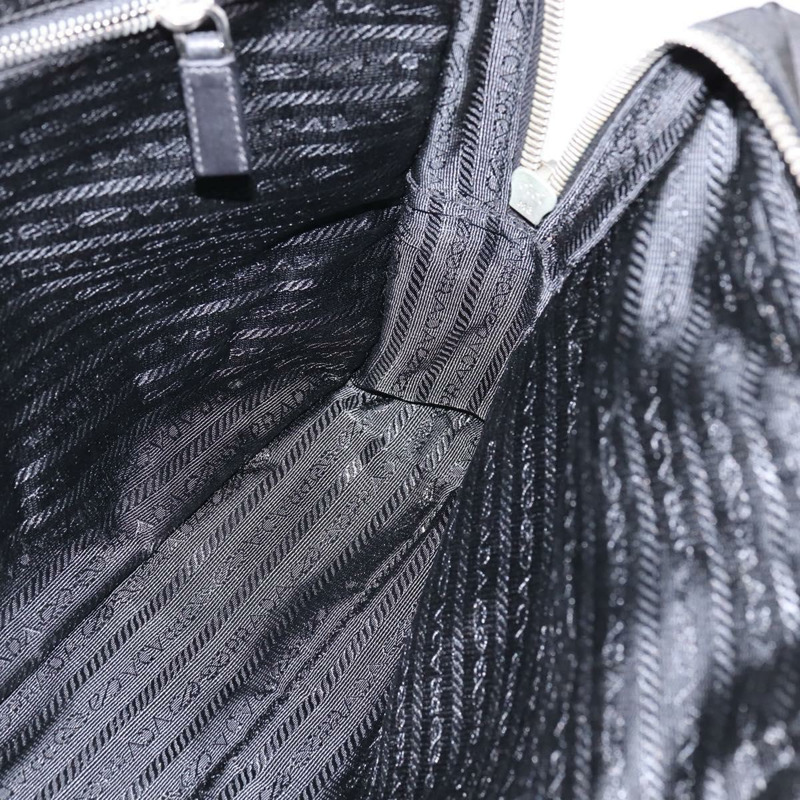 【日本直送】PRADA 尼龍商務包 黑色 銀色 正品 146573-18