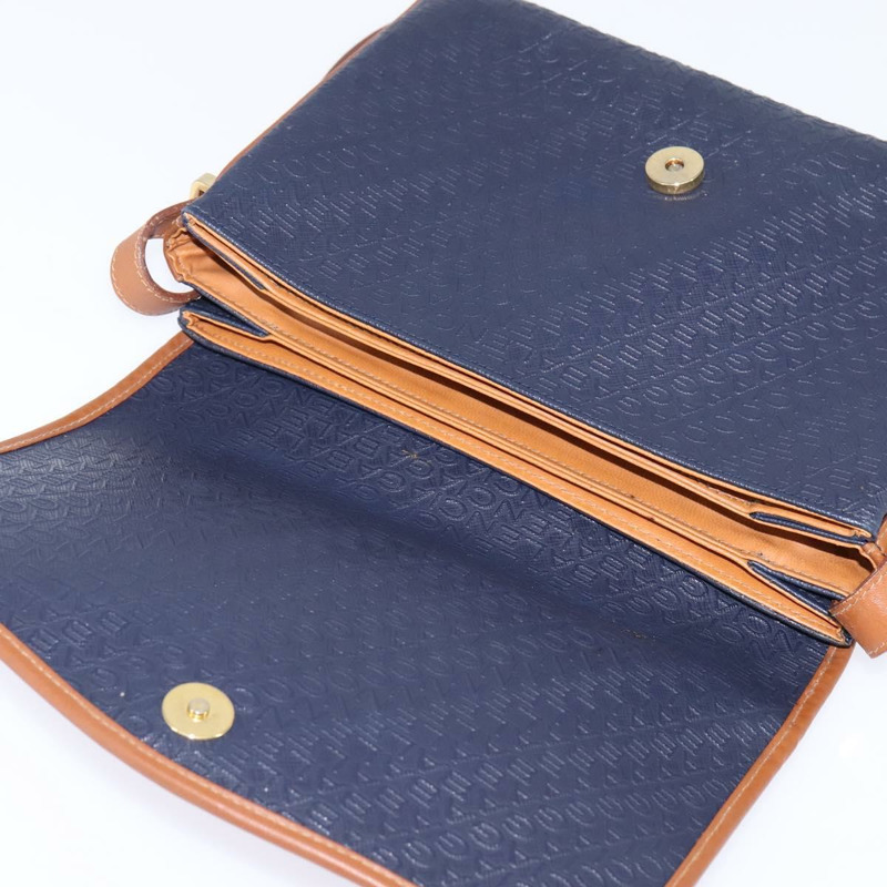 【日本直送】BALENCIAGA 單肩包 PVC 海軍藍 金色 正品 146719-9