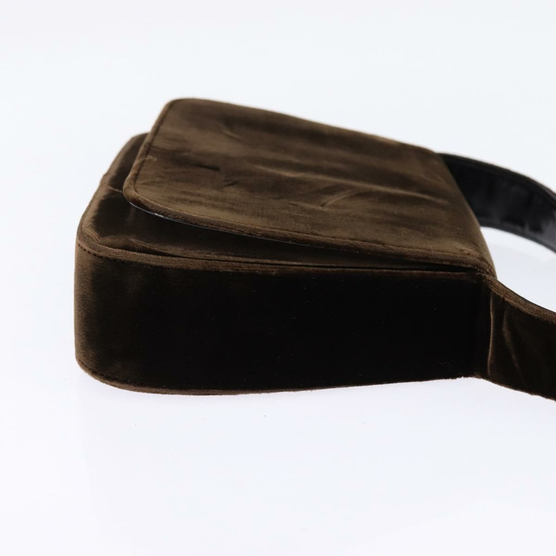【日本直送】PRADA 棕色絲絨單肩包 正品 146720-3