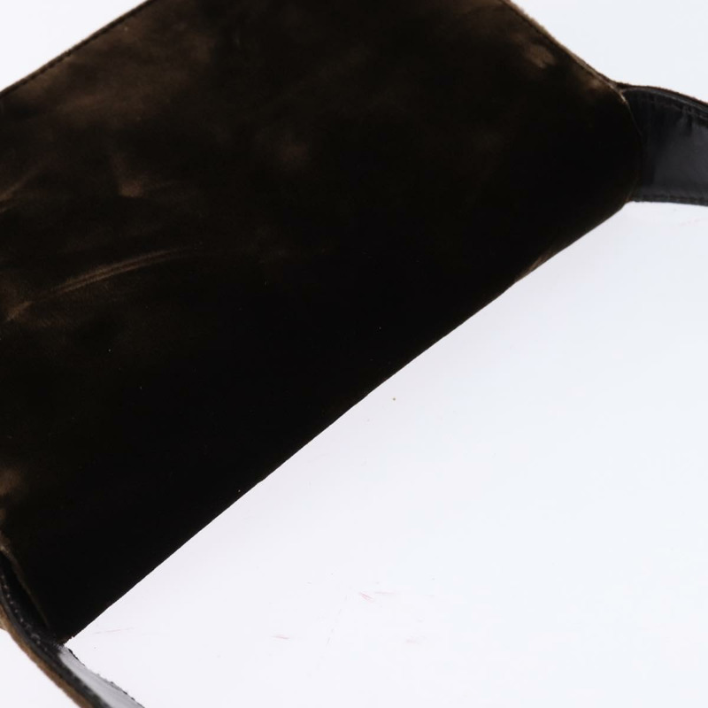 【日本直送】PRADA 棕色絲絨單肩包 正品 146720-5