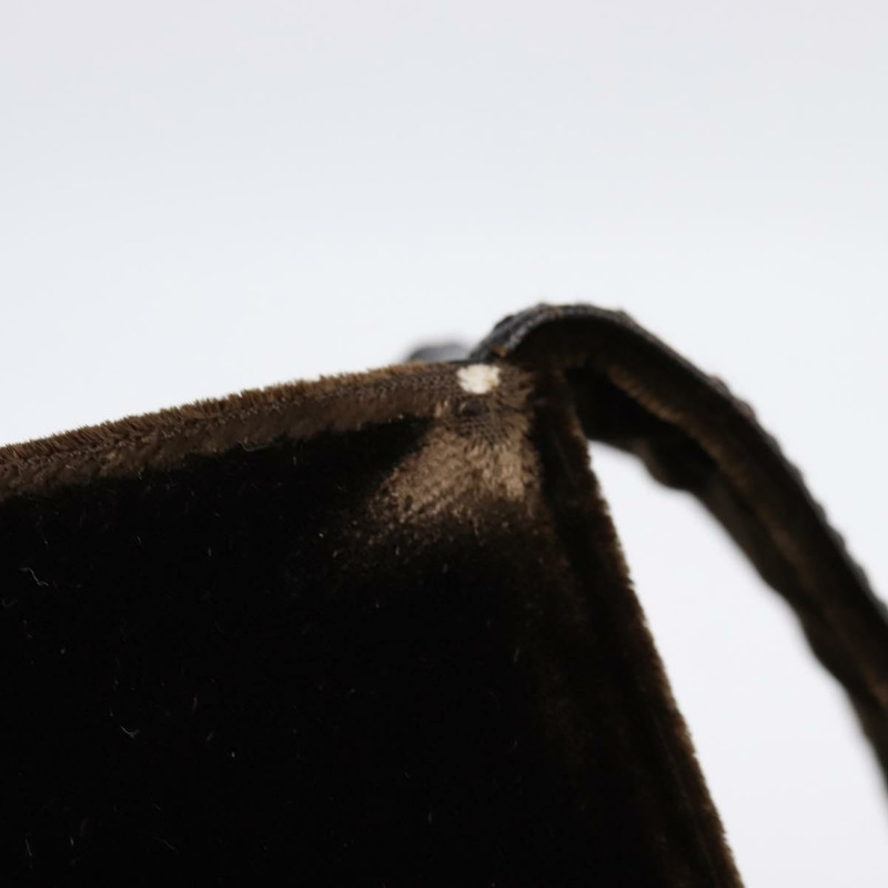 【日本直送】PRADA 棕色絲絨單肩包 正品 146720-8