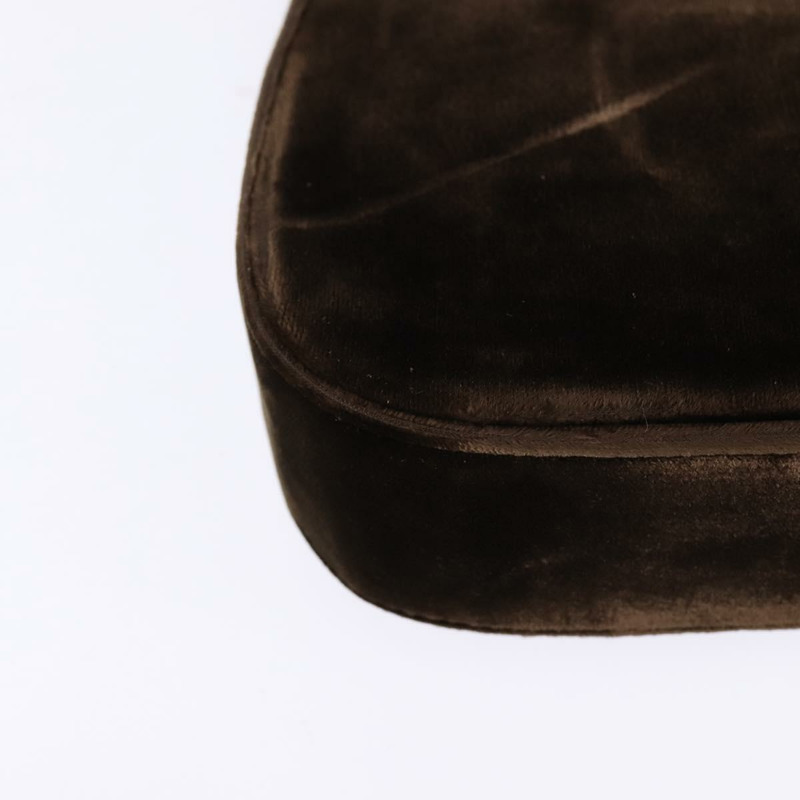 【日本直送】PRADA 棕色絲絨單肩包 正品 146720-15