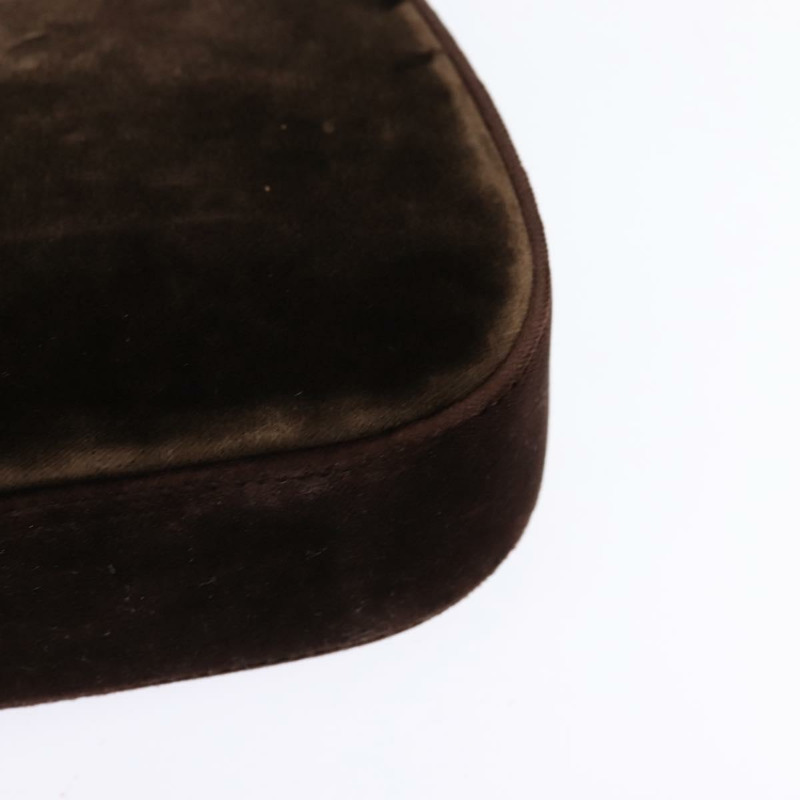 【日本直送】PRADA 棕色絲絨單肩包 正品 146720-16