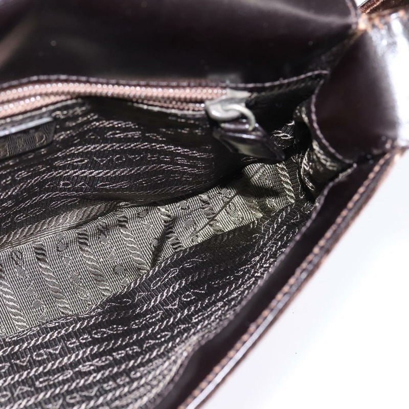 【日本直送】PRADA 棕色絲絨單肩包 正品 146720-19