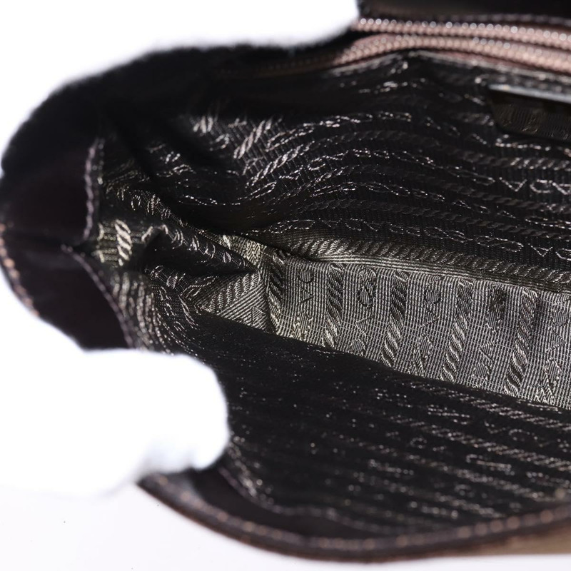 【日本直送】PRADA 棕色絲絨單肩包 正品 146720-20