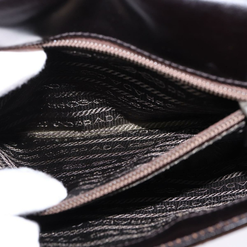 【日本直送】PRADA 棕色絲絨單肩包 正品 146720-21