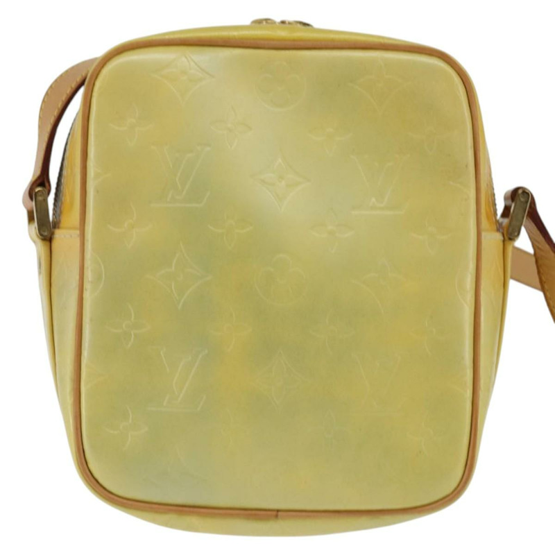 【日本直送】路易威登 Monogram Vernis Wooster 肩背包 灰色 M91036 LV Auth 146779-1