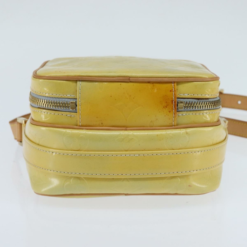 【日本直送】路易威登 Monogram Vernis Wooster 肩背包 灰色 M91036 LV Auth 146779-4