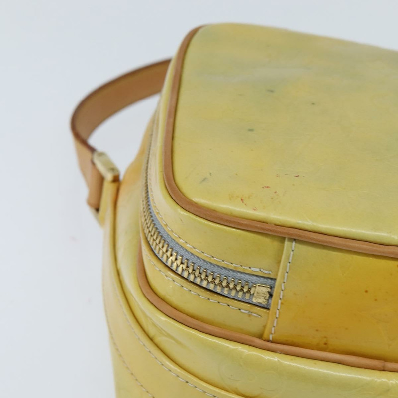 【日本直送】路易威登 Monogram Vernis Wooster 肩背包 灰色 M91036 LV Auth 146779-13