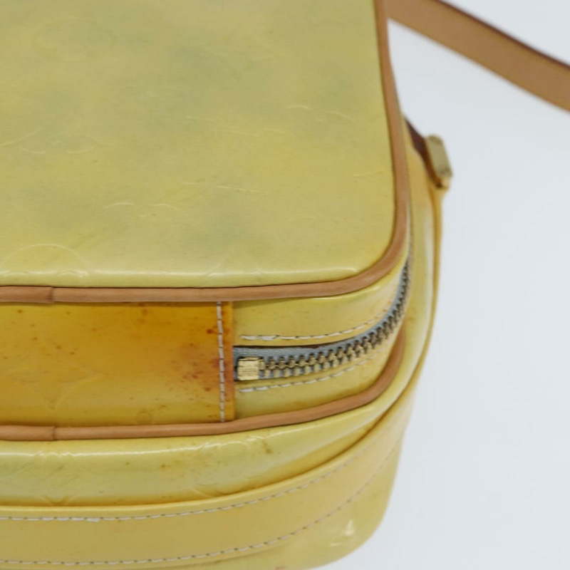 【日本直送】路易威登 Monogram Vernis Wooster 肩背包 灰色 M91036 LV Auth 146779-14