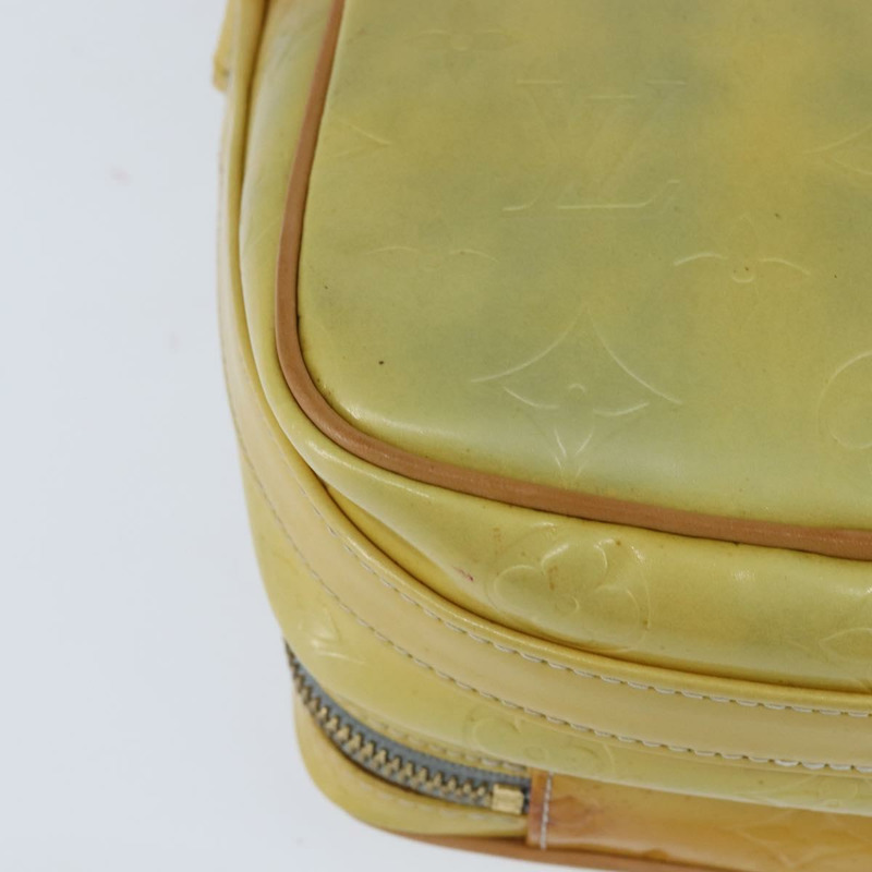 【日本直送】路易威登 Monogram Vernis Wooster 肩背包 灰色 M91036 LV Auth 146779-15