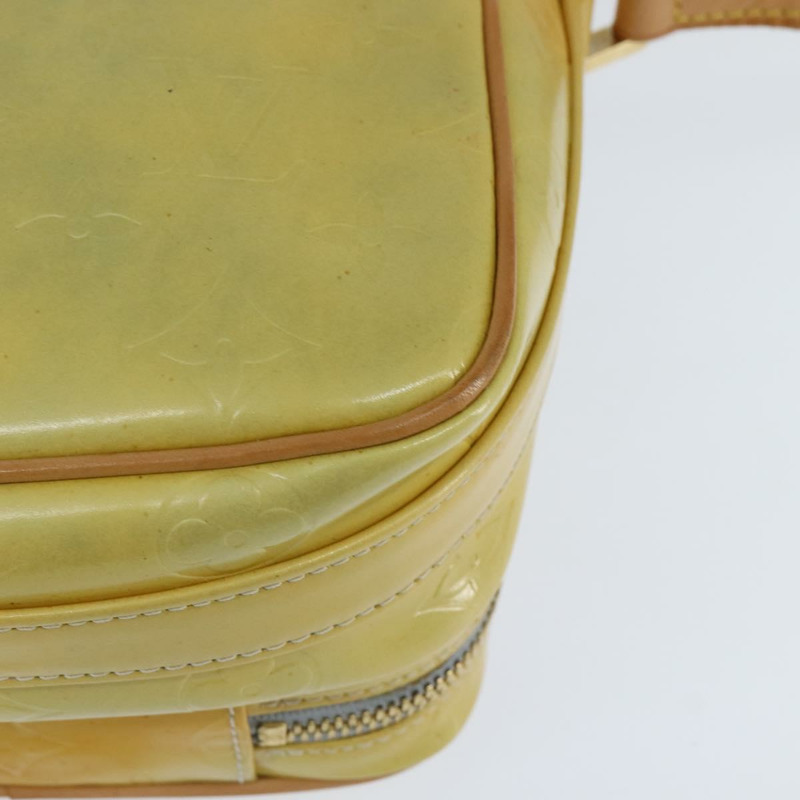 【日本直送】路易威登 Monogram Vernis Wooster 肩背包 灰色 M91036 LV Auth 146779-16