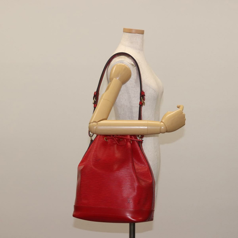 【日本直送】路易威登 Epi Noe 紅色單肩背包 M44007 LV 正品 147706-19