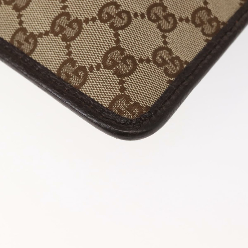 【日本直送】GUCCI GG帆布肩背包 米色 銀色 27639 正品 147682-8