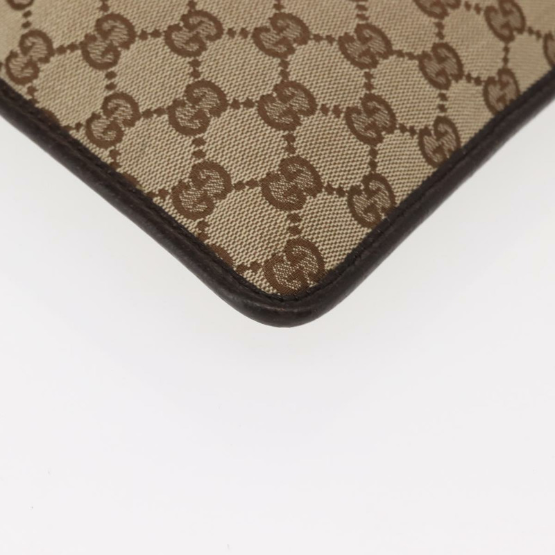 【日本直送】GUCCI GG帆布肩背包 米色 銀色 27639 正品 147682-13