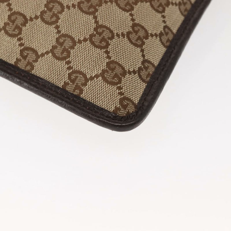 【日本直送】GUCCI GG帆布肩背包 米色 銀色 27639 正品 147682-15