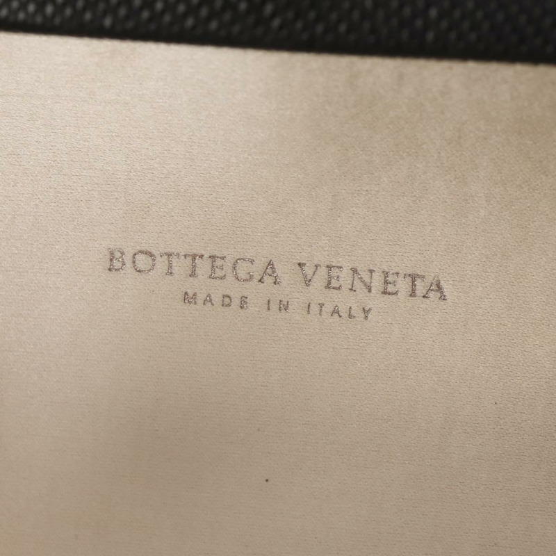 【日本直送】BOTTEGA VENETA 金屬灰色結飾手拿包 Auth 147725A-16