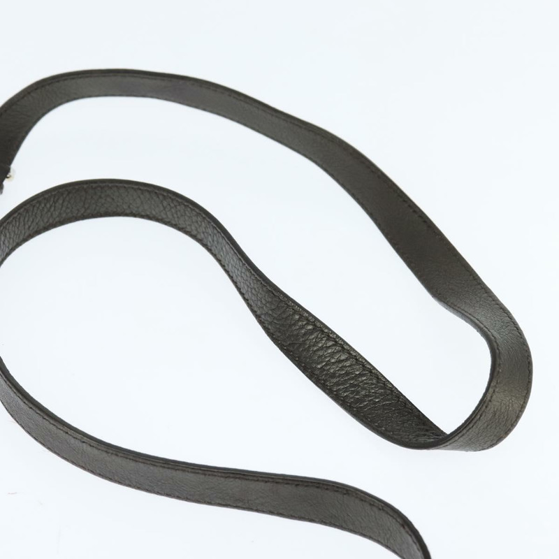 【日本直送】GUCCI Guccissima GG帆布單肩包 皮革 灰色 金色 201538 正品 147723-7