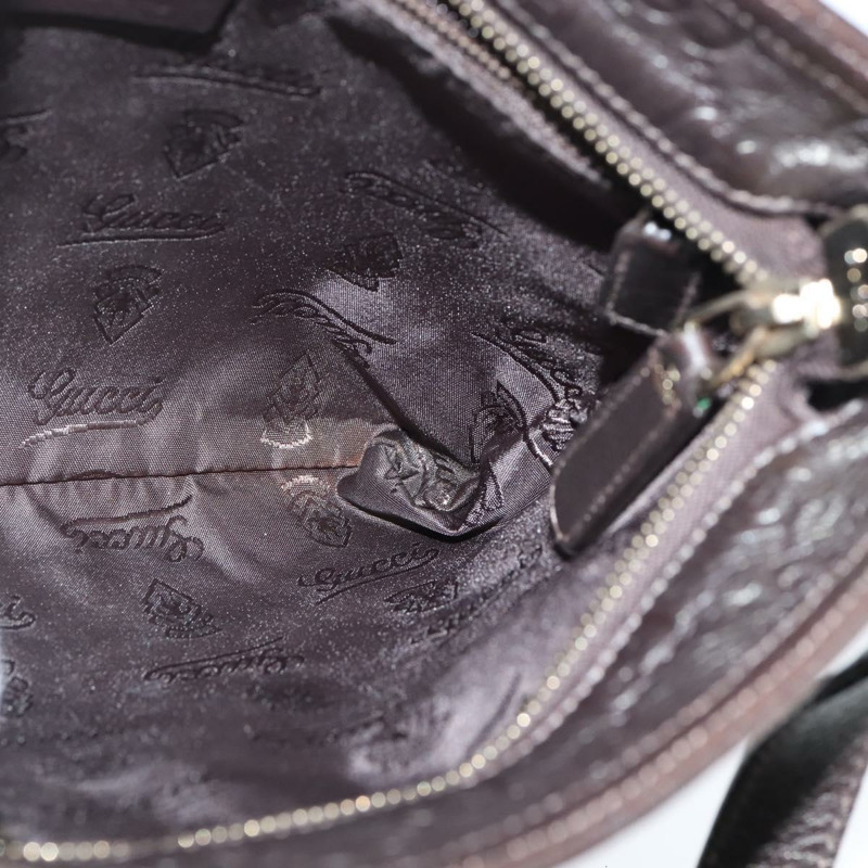 【日本直送】GUCCI Guccissima GG帆布單肩包 皮革 灰色 金色 201538 正品 147723-17