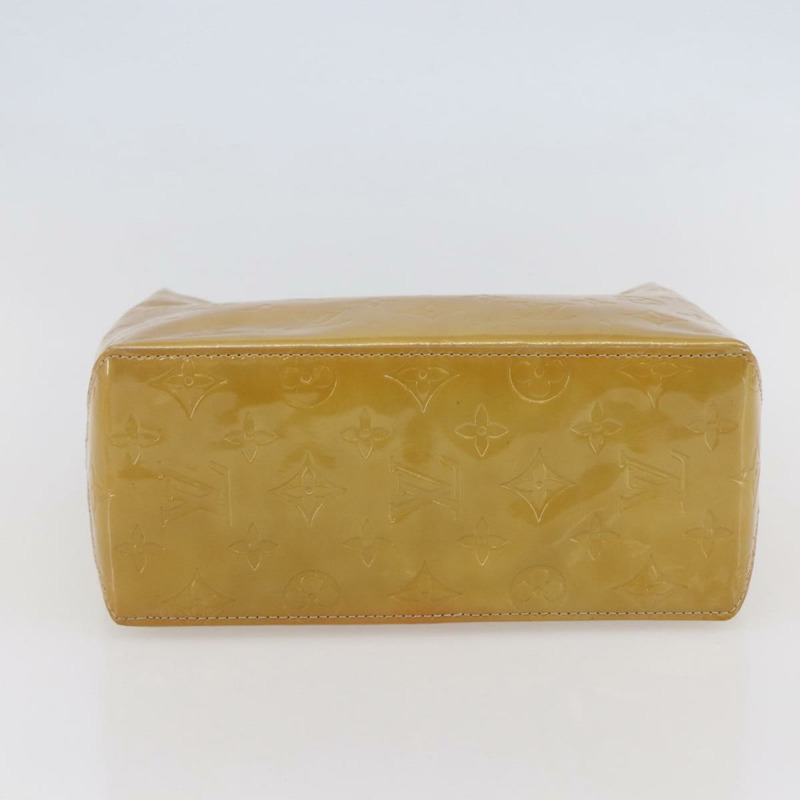 【日本直送】路易威登 Monogram Vernis Reade PM 手提包 米色 M91334 LV 正品 147708-4