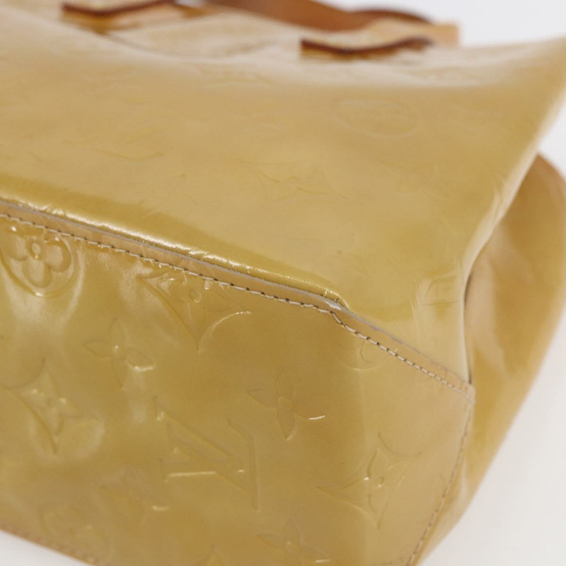 【日本直送】路易威登 Monogram Vernis Reade PM 手提包 米色 M91334 LV 正品 147708-8