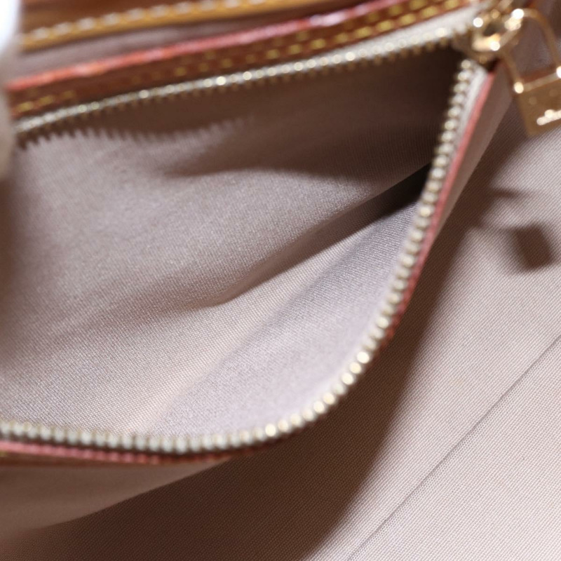 【日本直送】路易威登 Monogram Vernis Reade PM 手提包 米色 M91334 LV 正品 147708-20